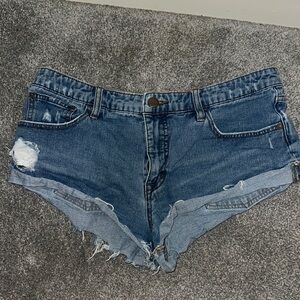 Denim Blue Women's Shorts